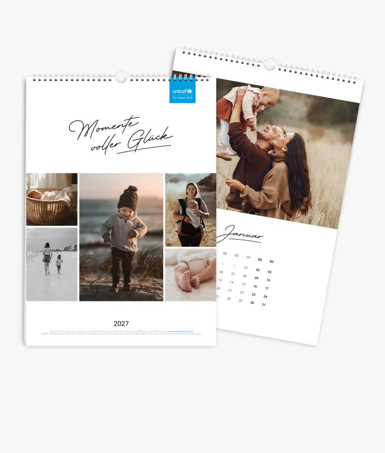 Wandkalender Relaxed · UNICEF