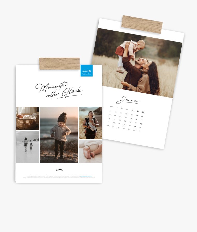 Wandkalender Relaxed · UNICEF