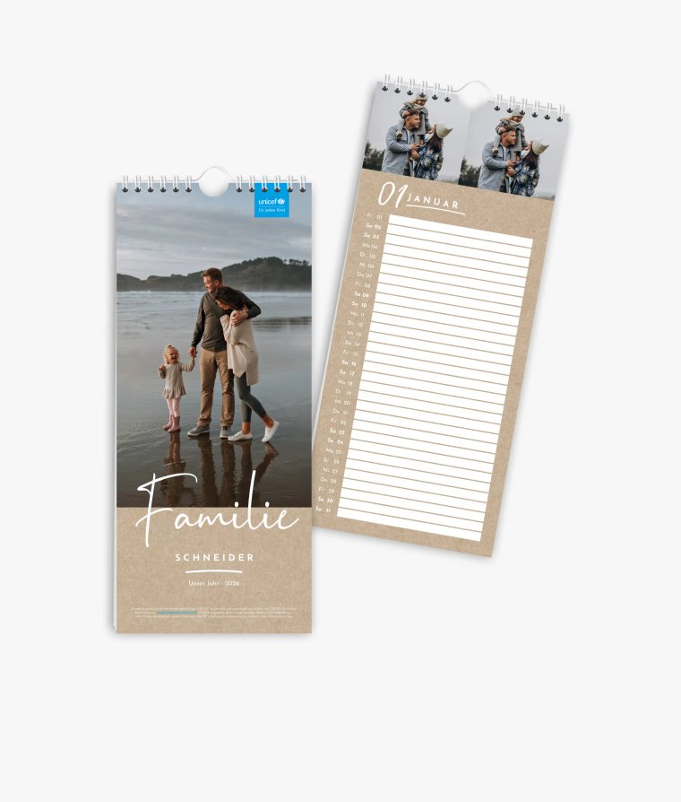 Küchenkalender Good Year · UNICEF