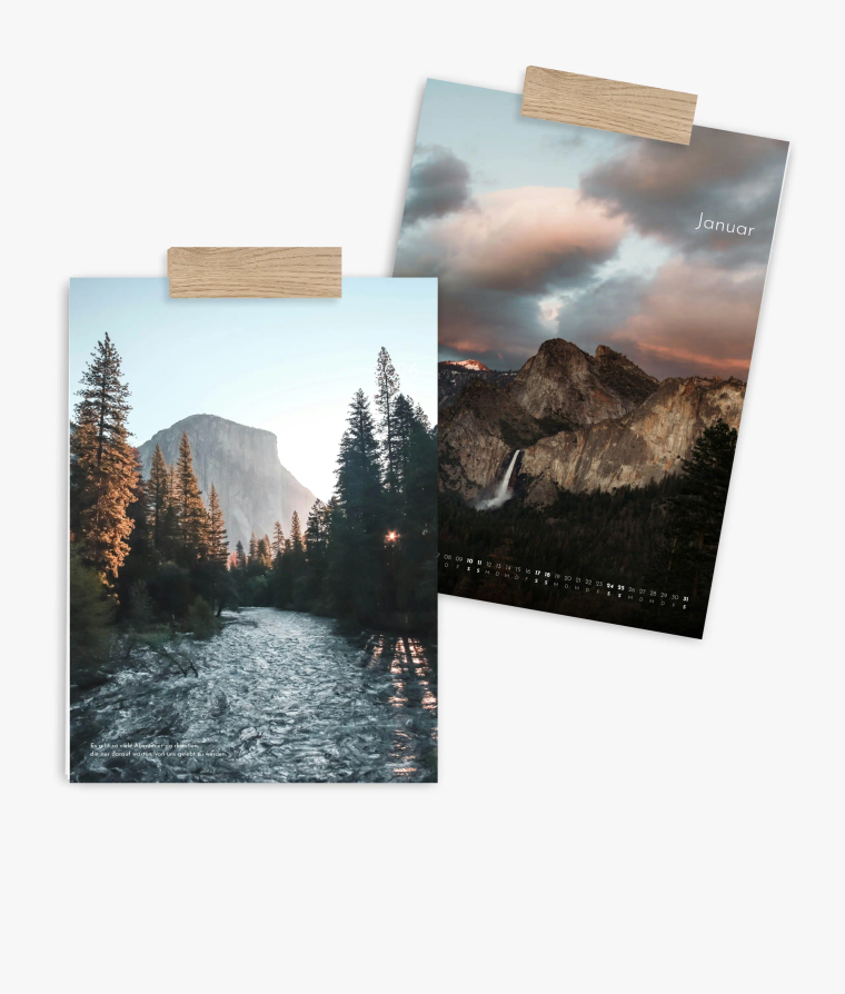 Wandkalender Landscapes