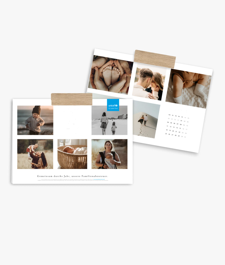 Wandkalender Golden Year · UNICEF
