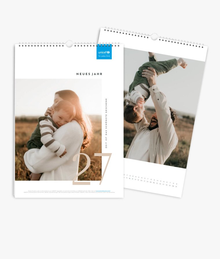 Wandkalender Zeitlos · UNICEF