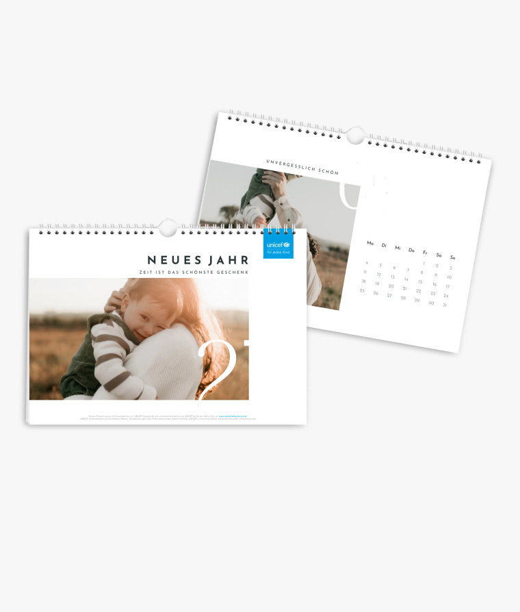 Wandkalender Zeitlos · UNICEF