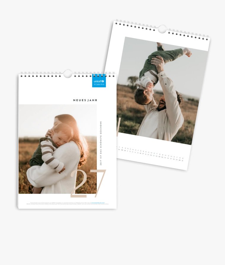 Wandkalender Zeitlos · UNICEF