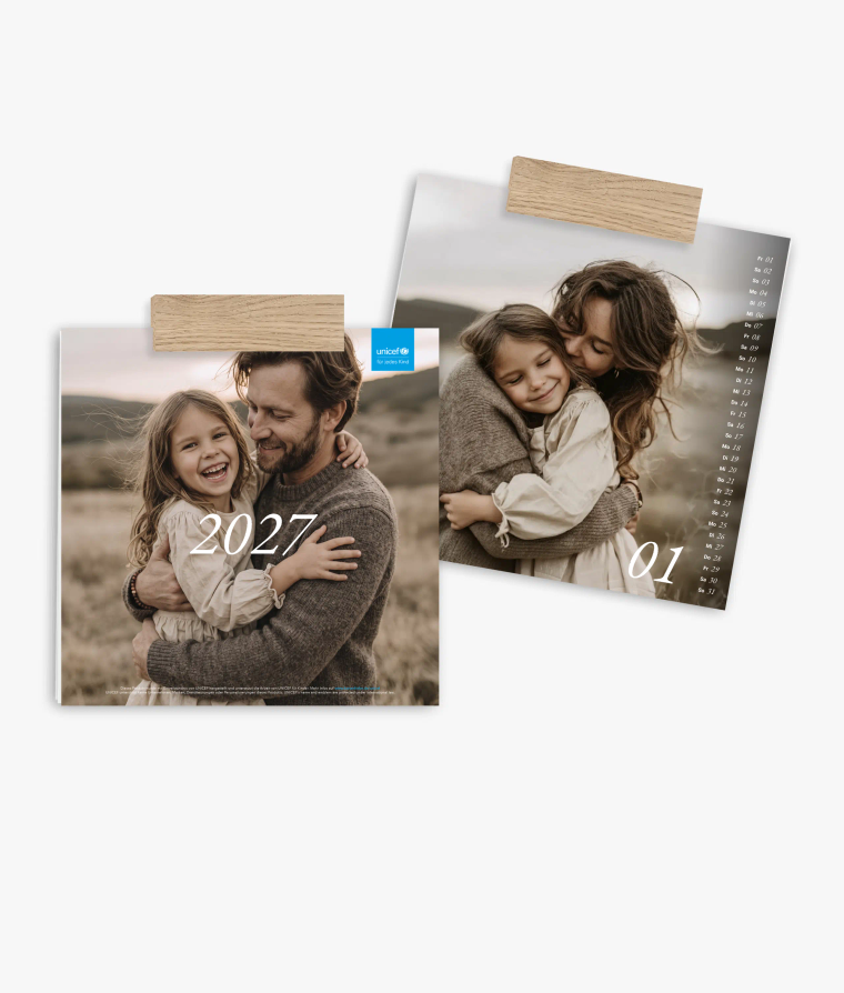 Wandkalender We are Family · UNICEF