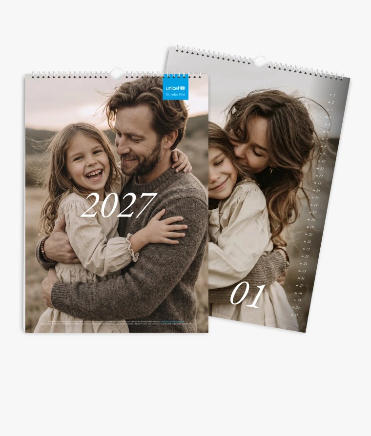 Wandkalender We are Family · UNICEF