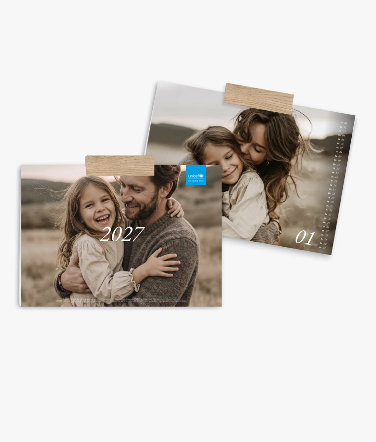 Wandkalender We are Family · UNICEF