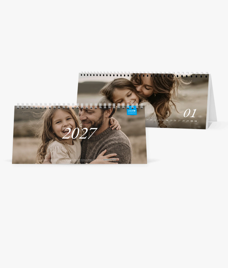 Tischkalender We are Family · UNICEF