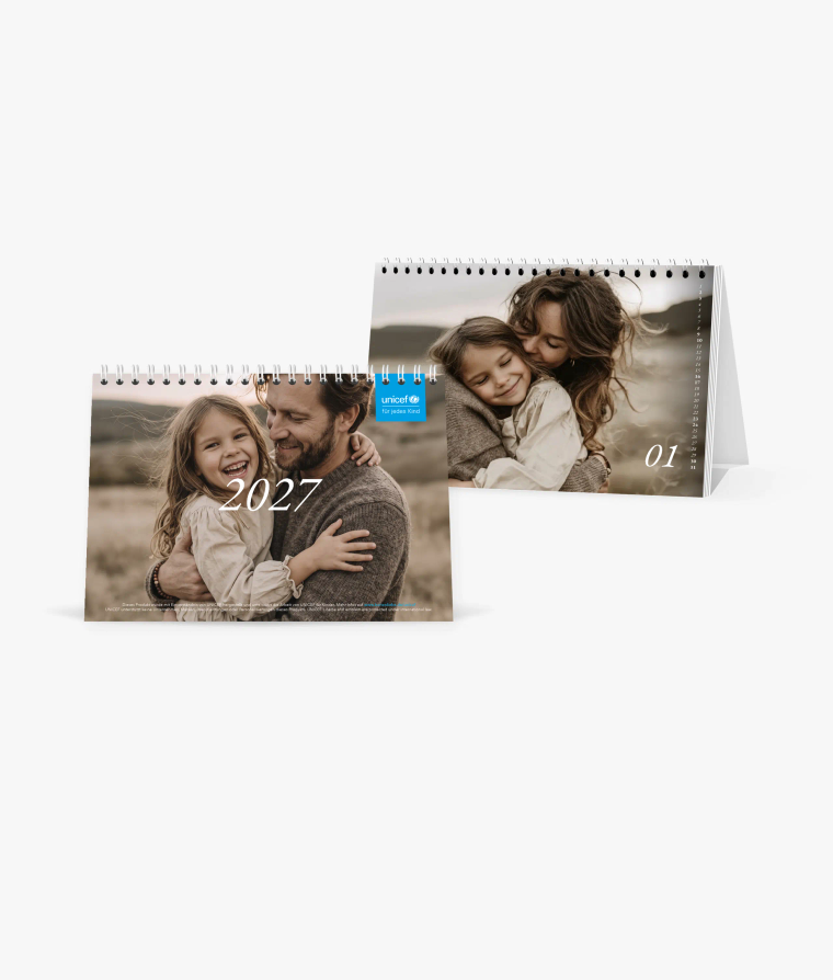 Tischkalender We are Family · UNICEF
