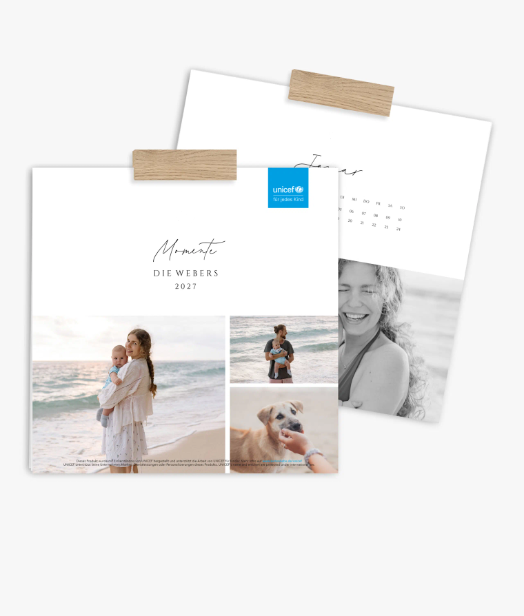 Wandkalender Heartfelt · UNICEF