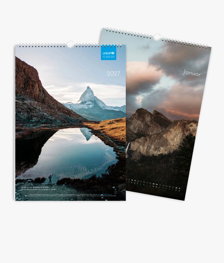 Wandkalender Landscapes · UNICEF