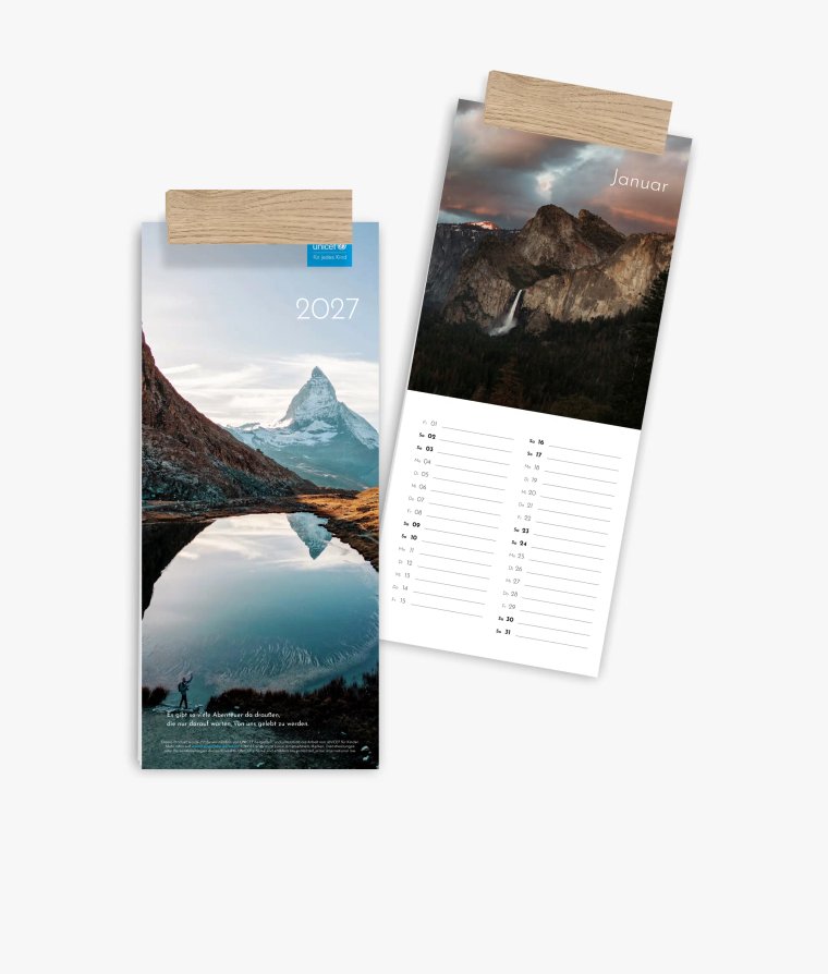 Küchenkalender Landscapes · UNICEF