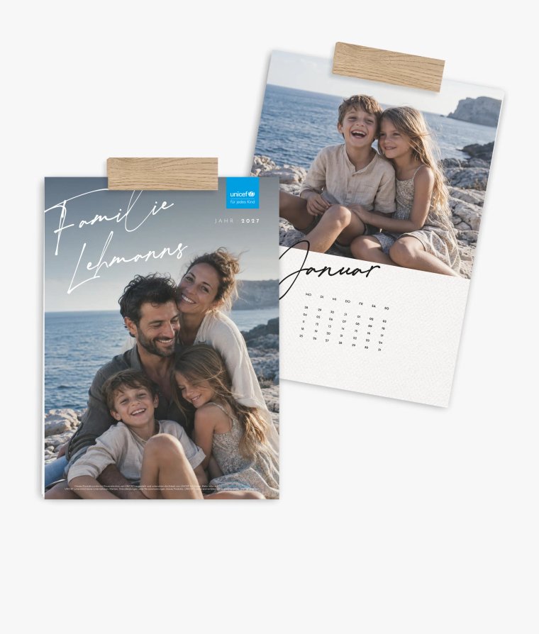 Wandkalender The Family · UNICEF