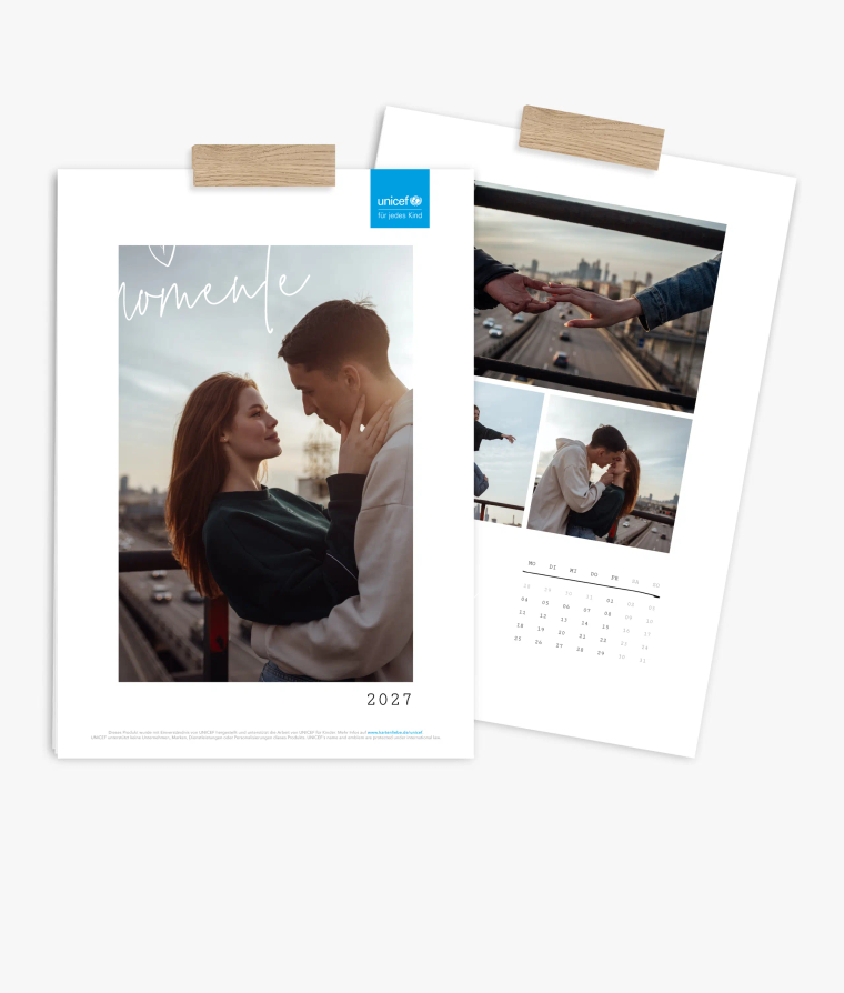 Wandkalender Sweetheart · UNICEF