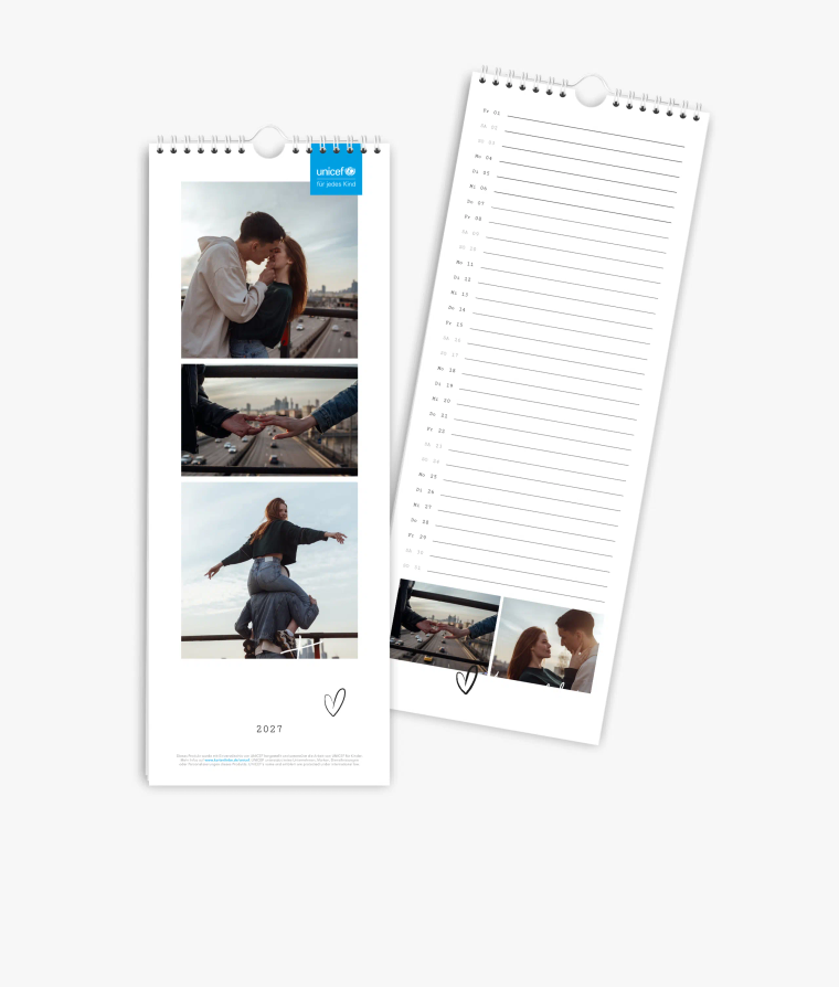 Küchenkalender Sweetheart · UNICEF