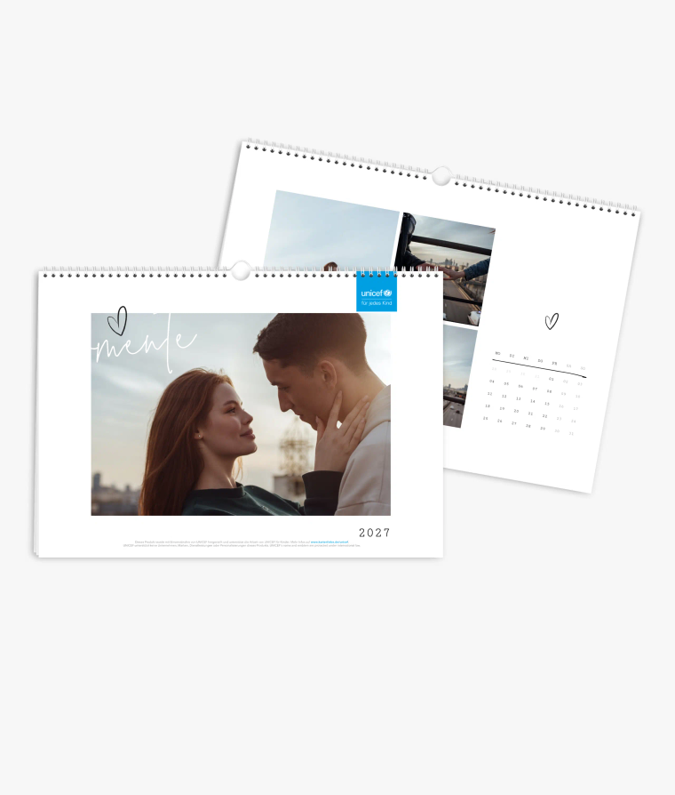 Wandkalender Sweetheart · UNICEF