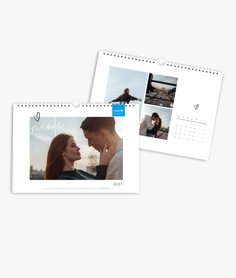 Wandkalender Sweetheart · UNICEF