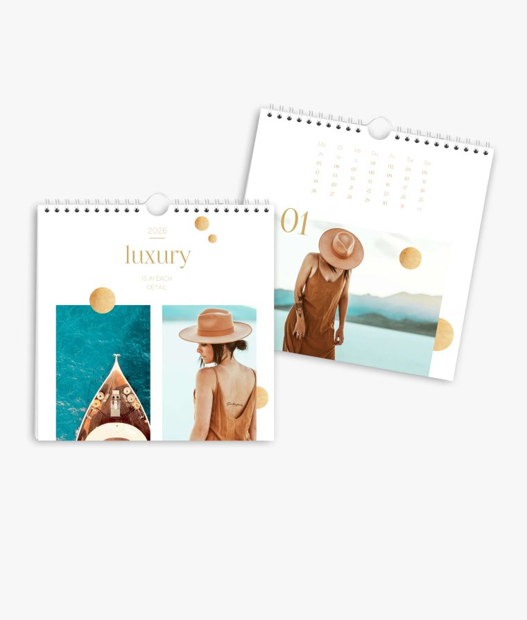 Wandkalender Luxury