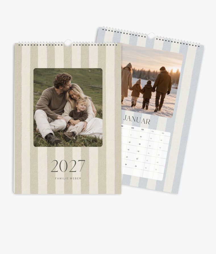 Terminkalender Calm Stripes