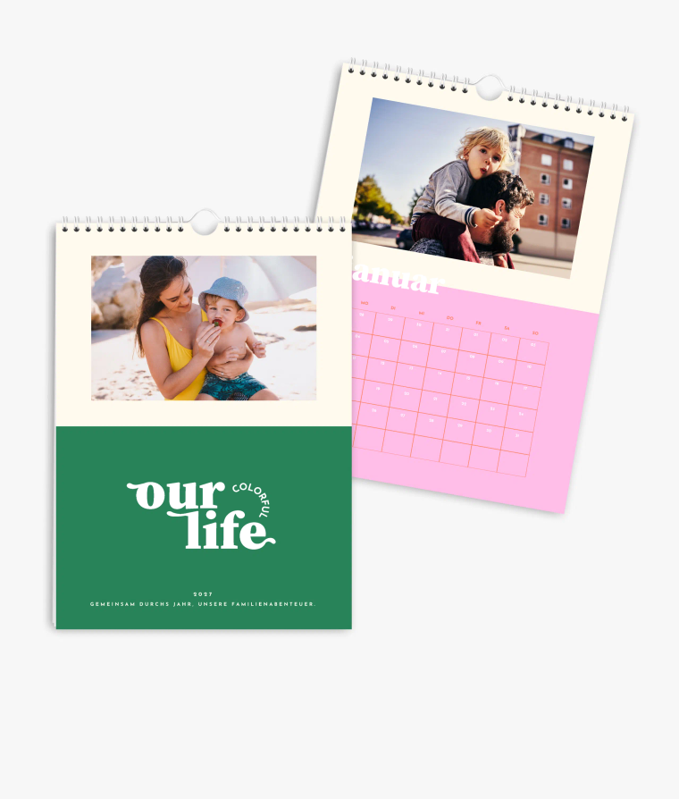 Wandkalender Colorful Life