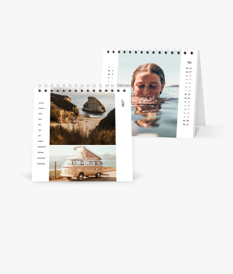 Tischkalender Outdoor