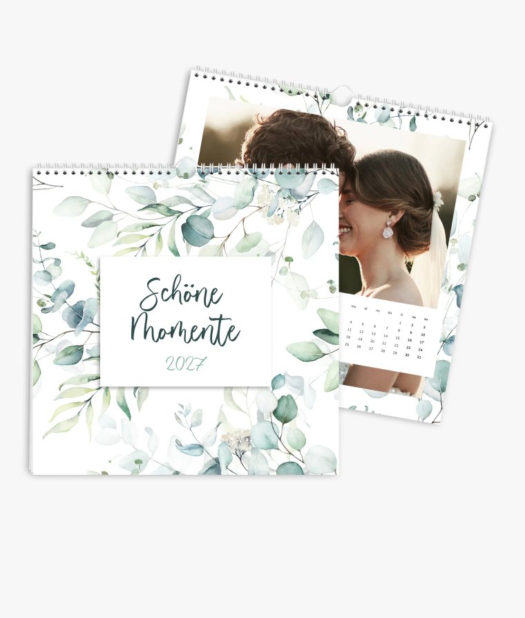 Wandkalender Eukalyptus