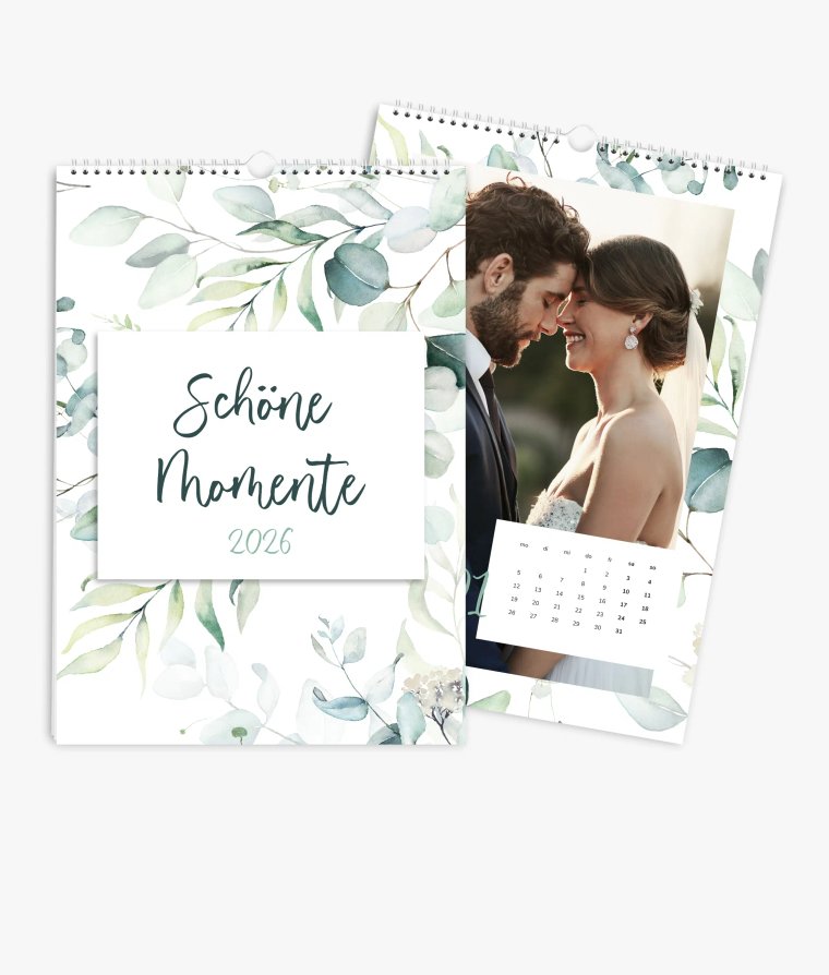 Wandkalender Eukalyptus