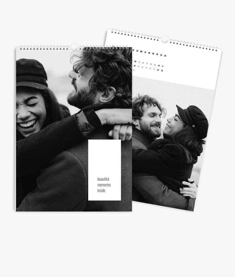 Wandkalender Black and White