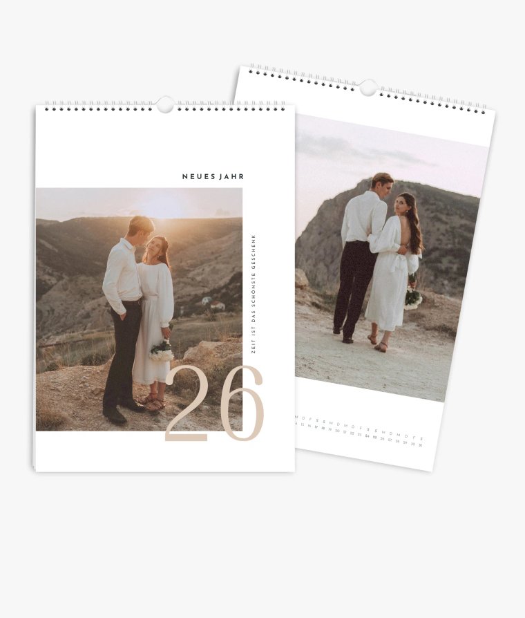 Wandkalender Zeitlos