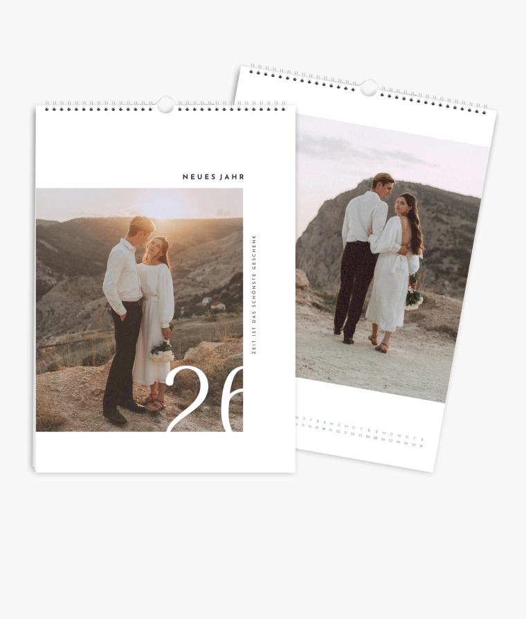 Wandkalender Zeitlos