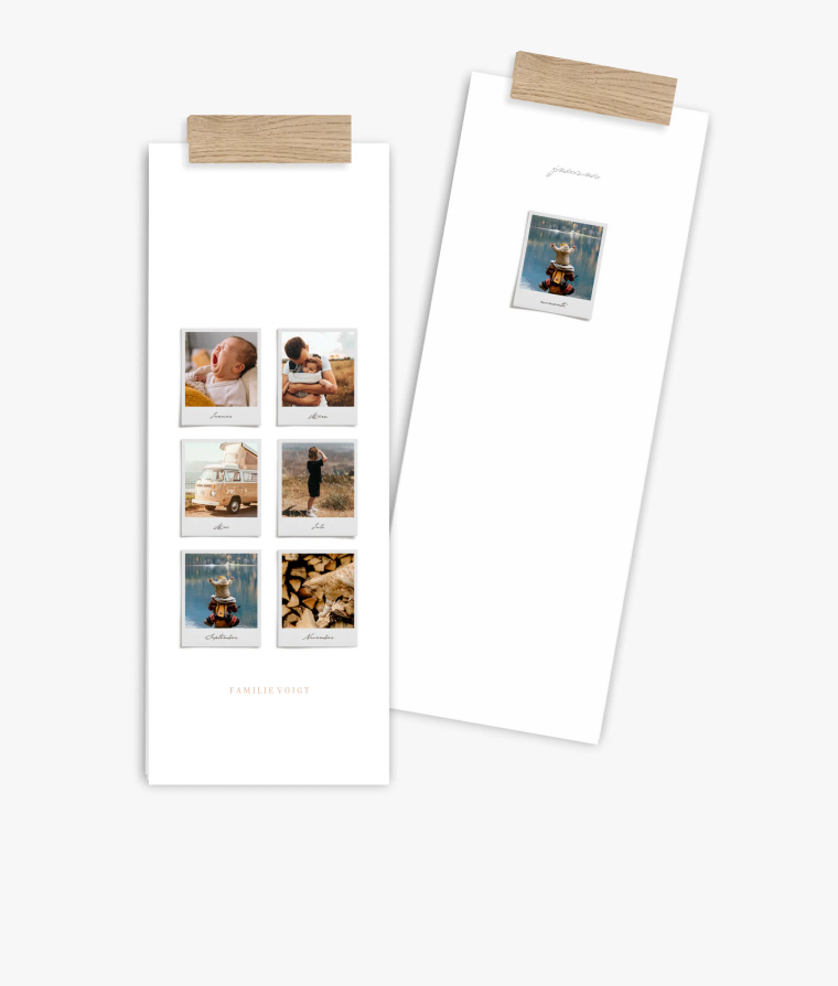 Küchenkalender Polaroid
