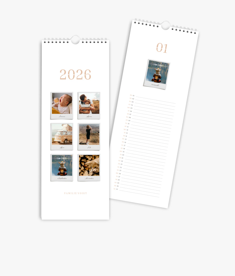 Küchenkalender Polaroid