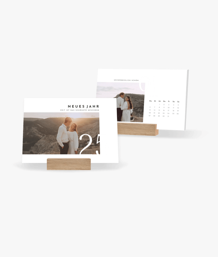 Tischkalender Zeitlos