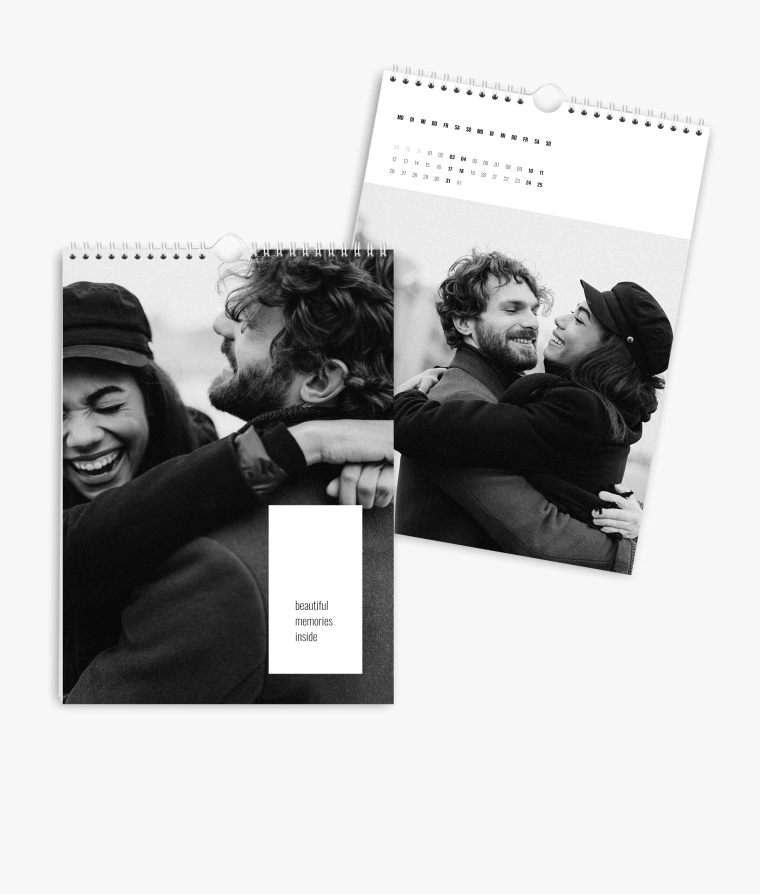 Wandkalender Black and White