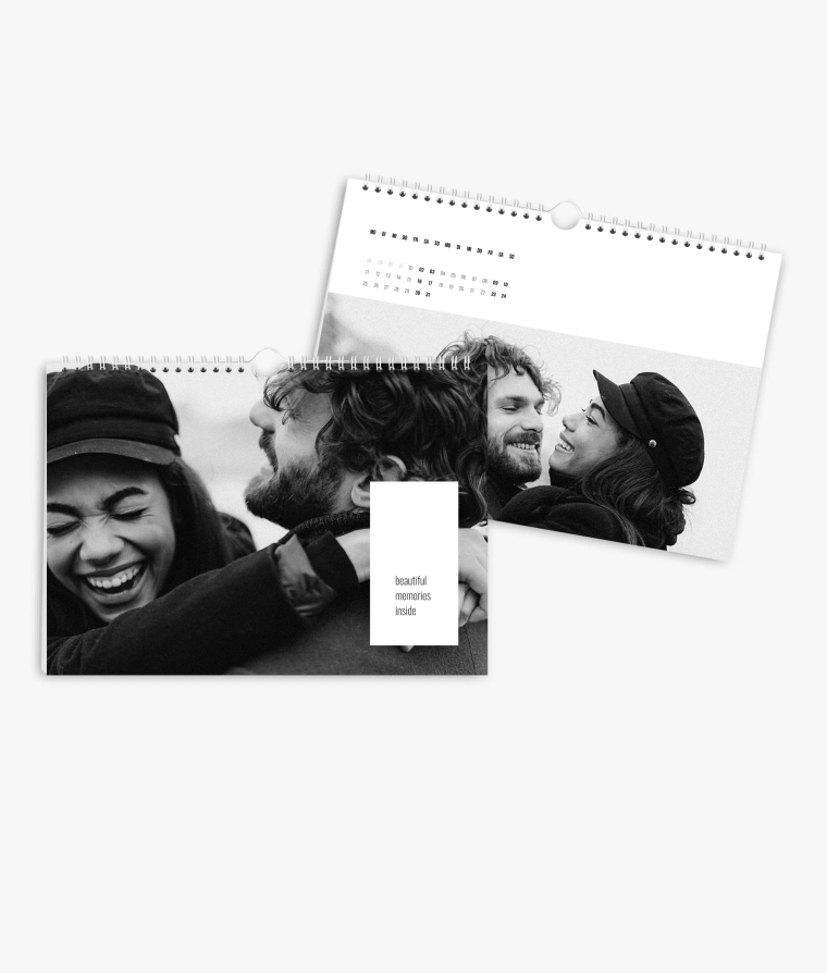 Wandkalender Black and White