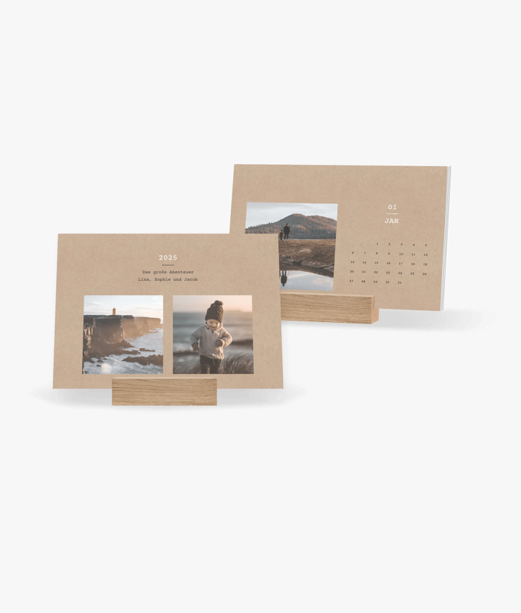 Tischkalender Clean Crafty