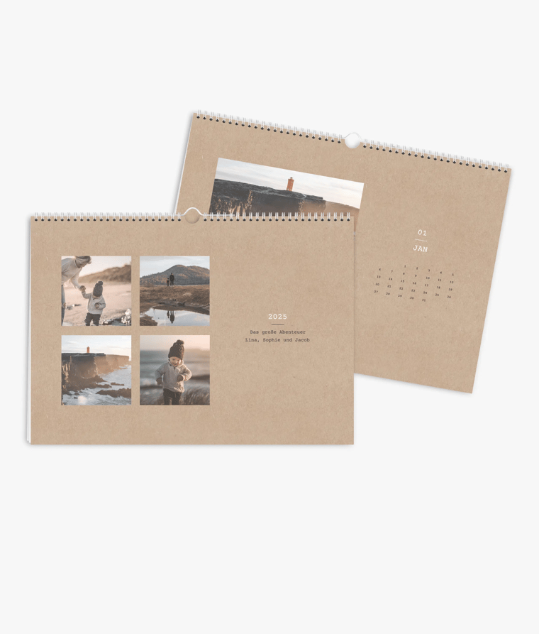 Wandkalender Clean Crafty
