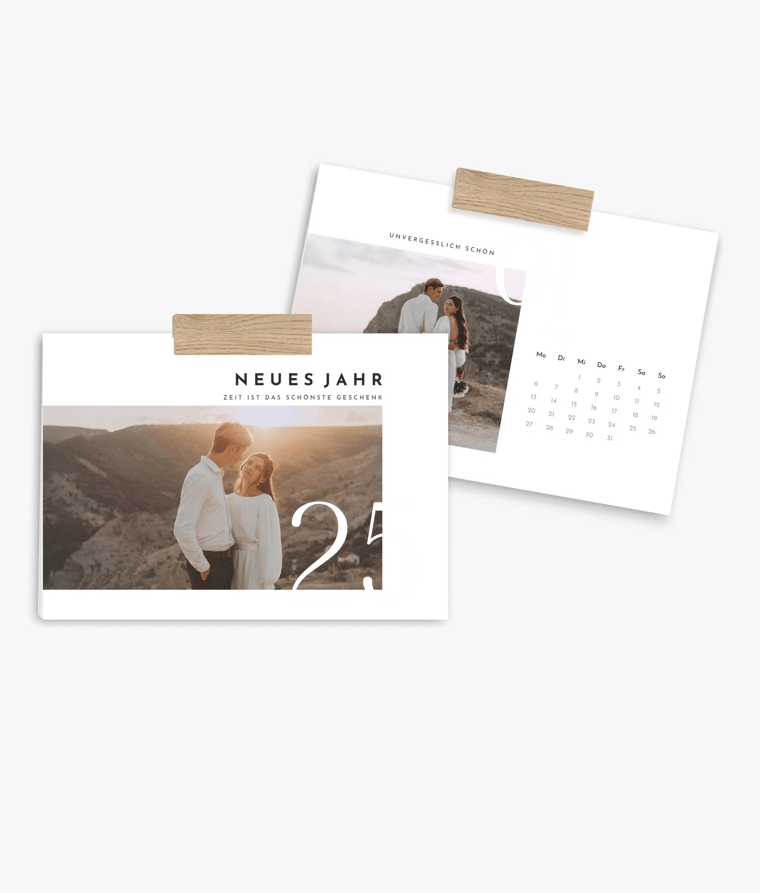 Wandkalender Zeitlos