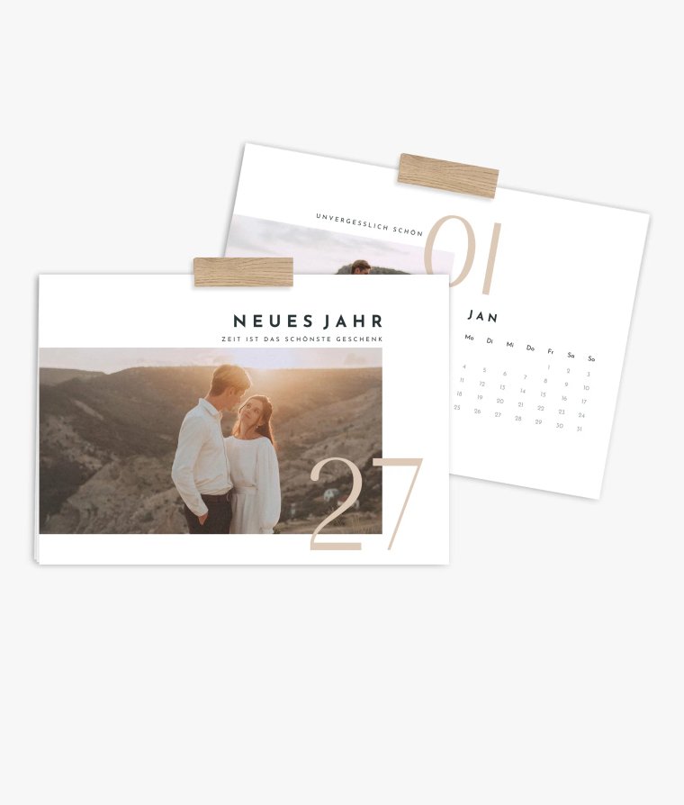 Wandkalender Zeitlos