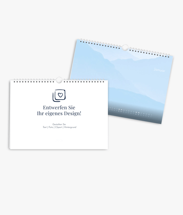 Wandkalender Dezent