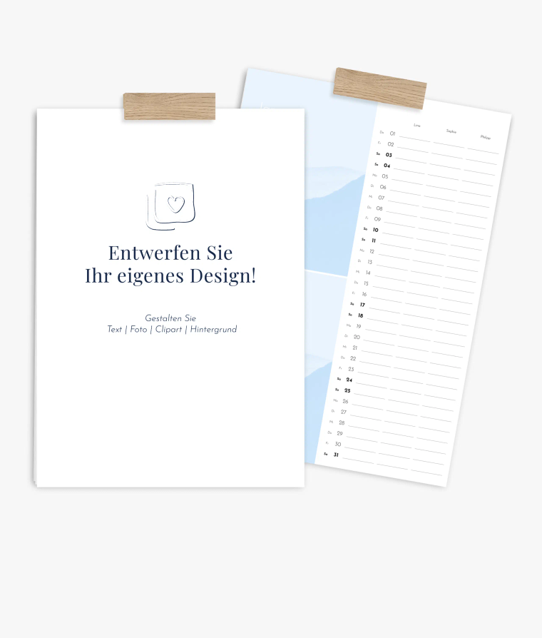 Familienplaner Dezent