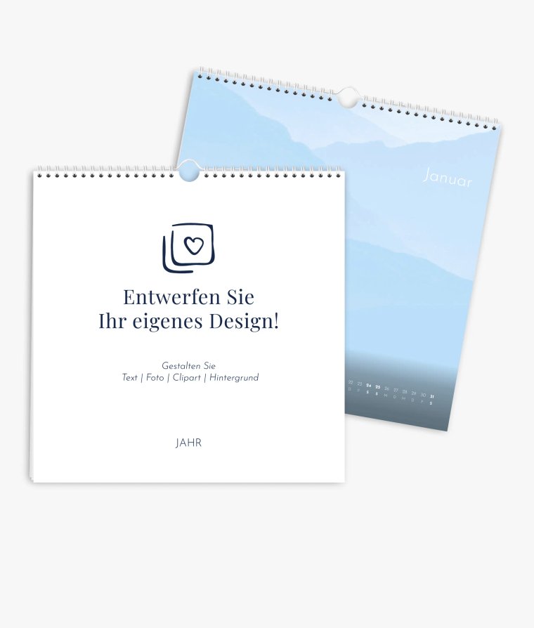 Wandkalender Dezent