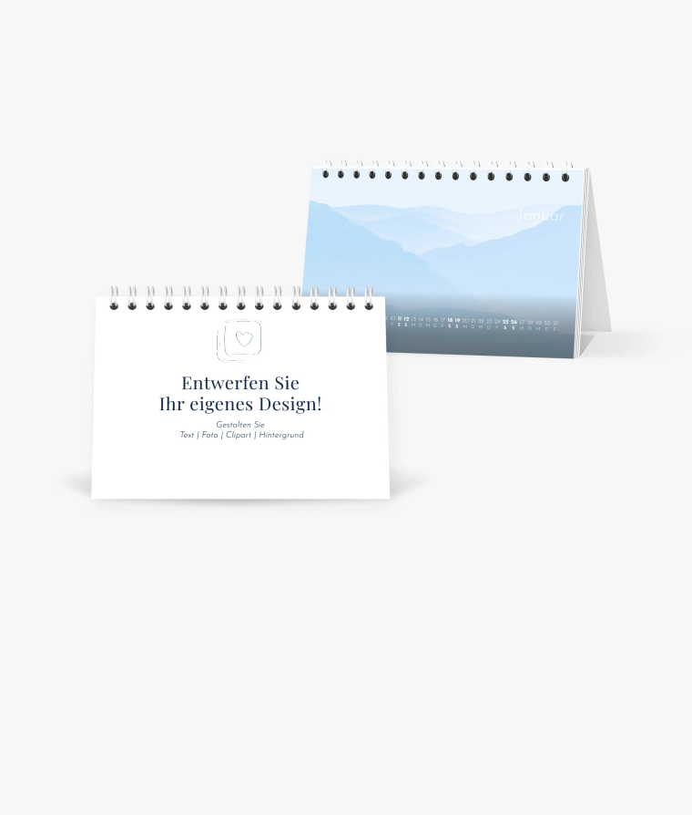 Tischkalender Dezent