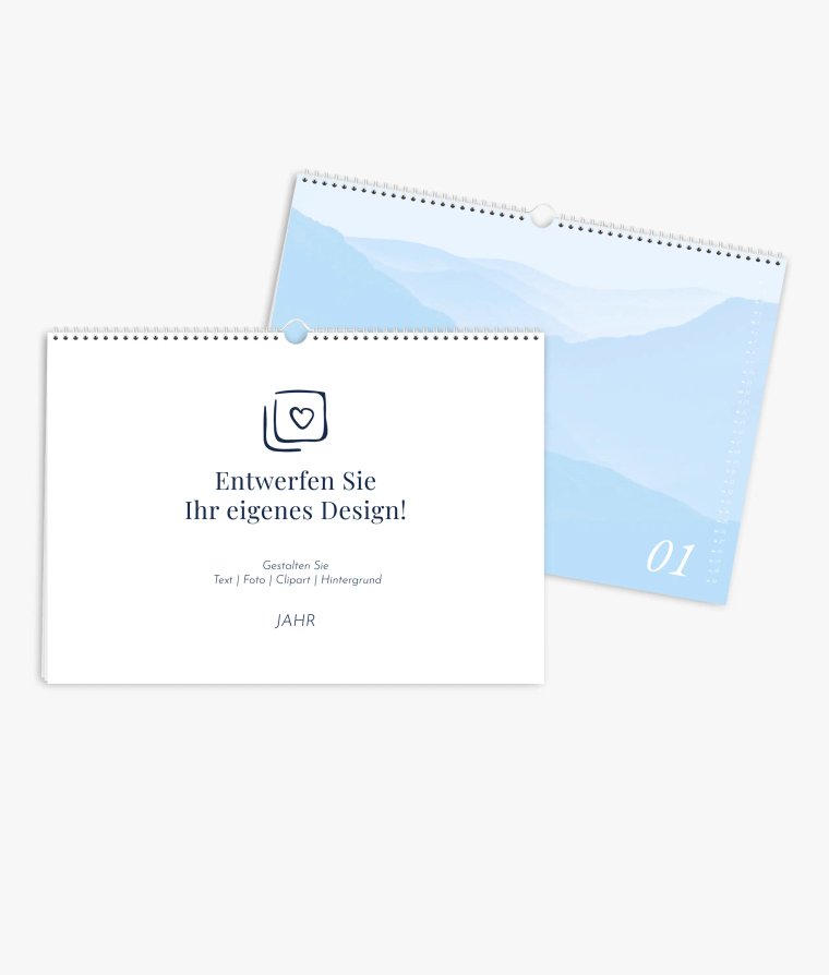 Wandkalender Schlicht