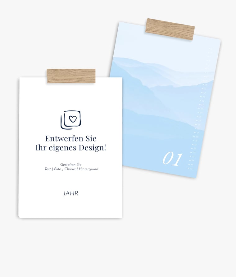 Wandkalender Schlicht