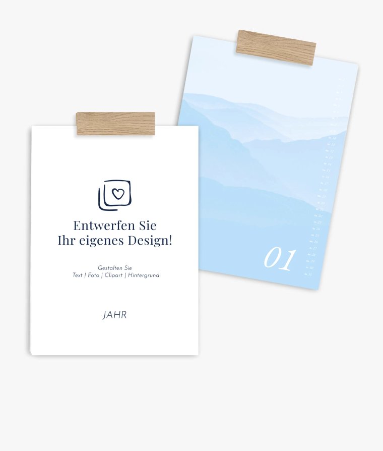 Wandkalender Schlicht