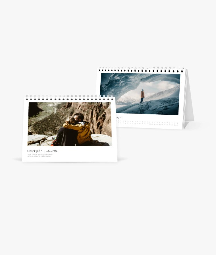 Tischkalender Poster Style