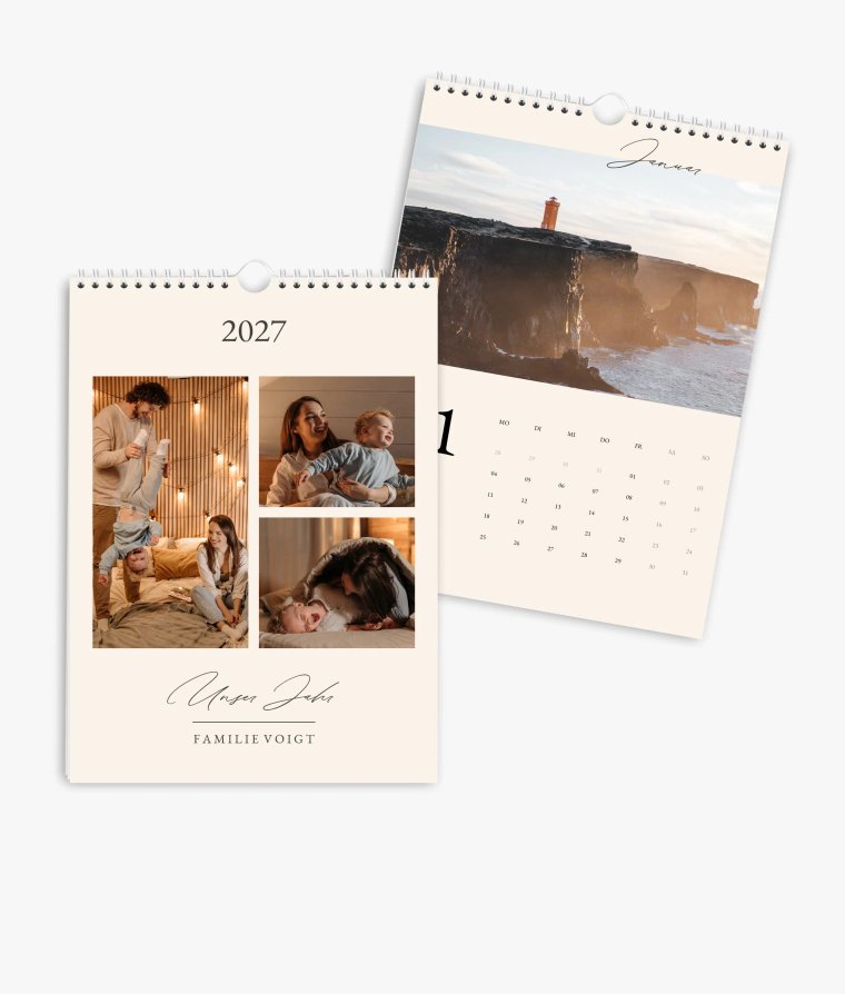 Wandkalender Golden