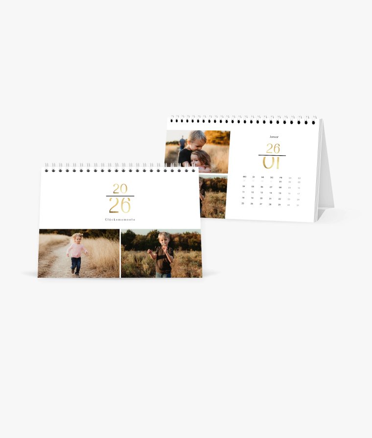 Tischkalender Goldene Zahl