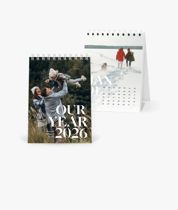 Tischkalender Bold Elegance